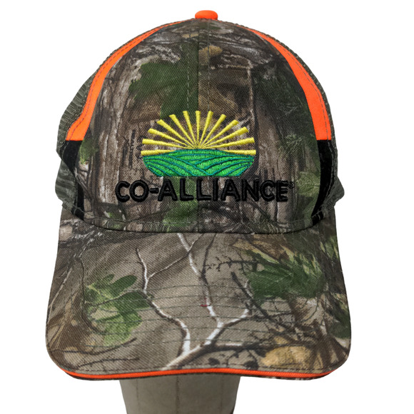 Country Mark Men's Snapback Mesh Back Hat Green Camo OSFA Co-Alliance Seeds - Picture 1 of 12